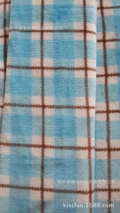 紹興縣健寶針紡織品 現貨格子雙面法蘭絨，優質實惠的紡織選擇